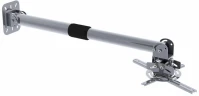 Кронштейн для проектора Cactus CS-VM-PR16L-AL серебристый макс.13.6кг потолочный поворот и наклон