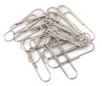 Скрепки Silwerhof 194041 никель 28мм (упак.:100шт) картонная коробка