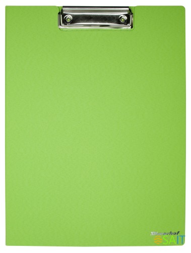 Папка клип-борд Silwerhof 957023 A4 полифом 1.8мм салатовый