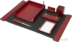 Настольный набор Good Sunrise M7C-8 (7 предметов) красное дерево дерево бордовый/черный