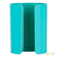 Подставка Deli E9141 для письменных принадлежностей 82х82х106мм ассорти пластик