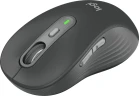 Мышь Logitech M750 L Large графитовый оптическая 4000dpi беспров. BT/Radio USB 5but (910-006266)