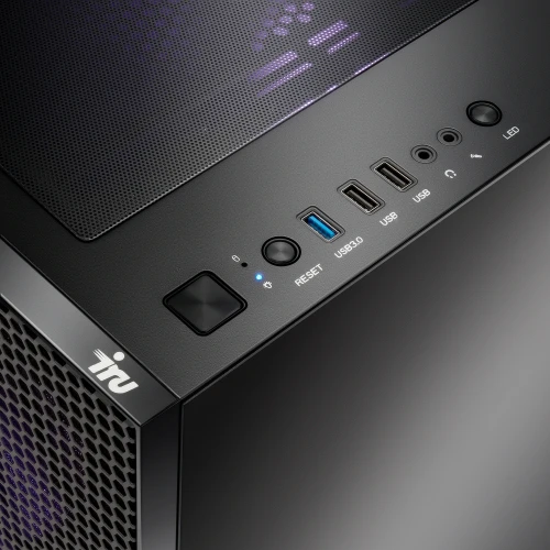 ПК IRU Tactio 510B7GP TWR i7 14700F (2.1) 32Gb SSD1Tb RTX5060TI 16Gb FreeDOS GbitEth 650W черный (RUS) (2146240)