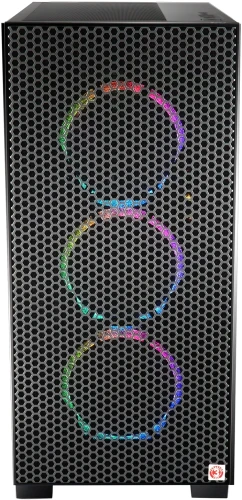 ПК IRU Tactio 510B7GP TWR i7 14700F (2.1) 32Gb SSD1Tb RTX5060TI 16Gb FreeDOS GbitEth 650W черный (RUS) (2146240)