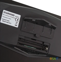 Весы напольные электронные Starwind SSP6051 макс.180кг черный