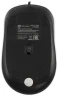 Мышь Оклик 310M черный/синий оптическая 2400dpi USB для ноутбука 4but (1869099)
