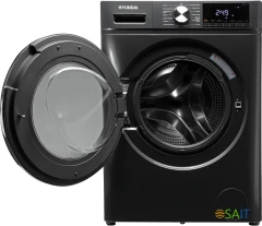 Стиральная машина Hyundai WFD8401 класс: B загр.фронтальная макс.:8кг (с сушкой) темно-серый инвертер