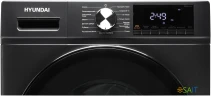 Стиральная машина Hyundai WFD8401 класс: B загр.фронтальная макс.:8кг (с сушкой) темно-серый инвертор