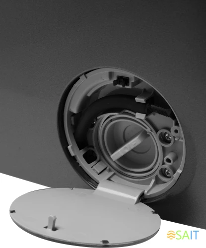 Стиральная машина Hyundai WFD8401 класс: B загр.фронтальная макс.:8кг (с сушкой) темно-серый инвертор