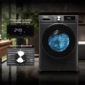 Стиральная машина Hyundai WFD8401 класс: B загр.фронтальная макс.:8кг (с сушкой) темно-серый инвертор