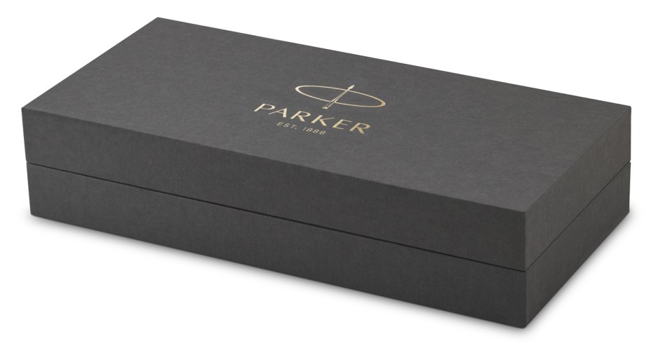 Ручка перьев. Parker Sonnet Core F527 (OLD1931504) Stainless Steel GT F сталь нержавеющая подар.кор.