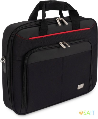 Сумка для ноутбука 15.6" PC Pet PCP-A9015BK черный/красный нейлон