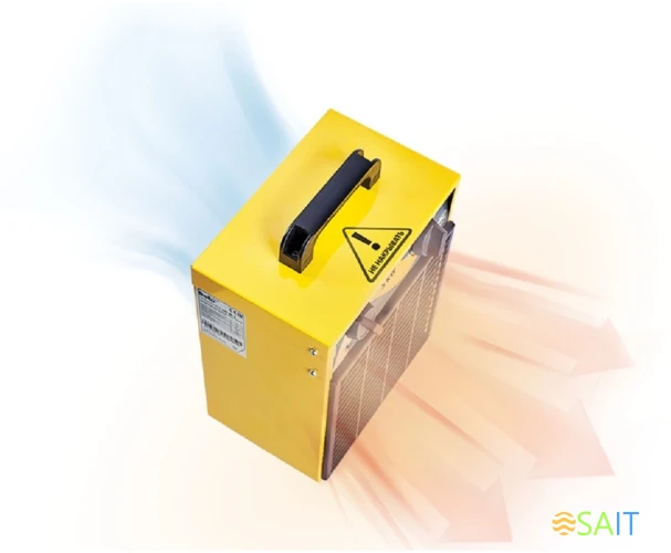 Тепловая пушка электрическая Ballu BHP-ME-3 3000Вт желтый/черный