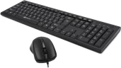 Клавиатура + мышь Оклик 600M клав:черный мышь:черный USB (337142)