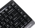 Клавиатура A4Tech Fstyler FK11 черный/серый USB slim