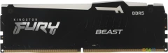 Память DDR5 16GB 6000MHz Kingston KF560C36BBE2A-16 Fury Beast RGB RTL Gaming PC5-48000 CL36 DIMM 288-pin 1.35В single rank с радиатором Ret