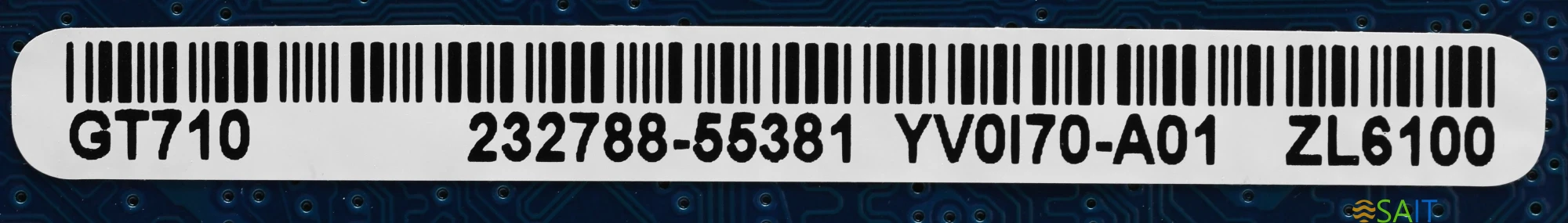 Видеокарта Asus PCI-E 2.0 GT710-SL-2GD3-BRK-EVO NVIDIA GeForce GT 710 2Gb 64bit DDR3 954/900 DVIx1 HDMIx1 CRTx1 HDCP Ret low profile