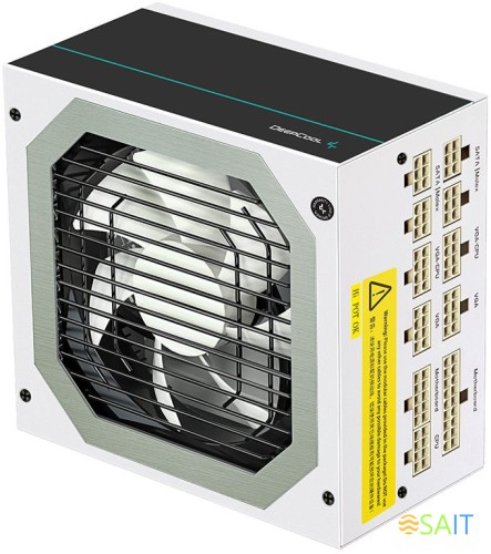 Блок питания Deepcool ATX 750W DQ750-M-V2L WH 80+ gold (20+4pin) APFC 120mm fan 6xSATA Cab Manag RTL