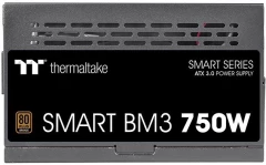 Блок питания Thermaltake ATX 750W Smart BM3 Gen.5 80+ bronze (20+4pin) APFC 120mm fan 6xSATA Cab Manag RTL