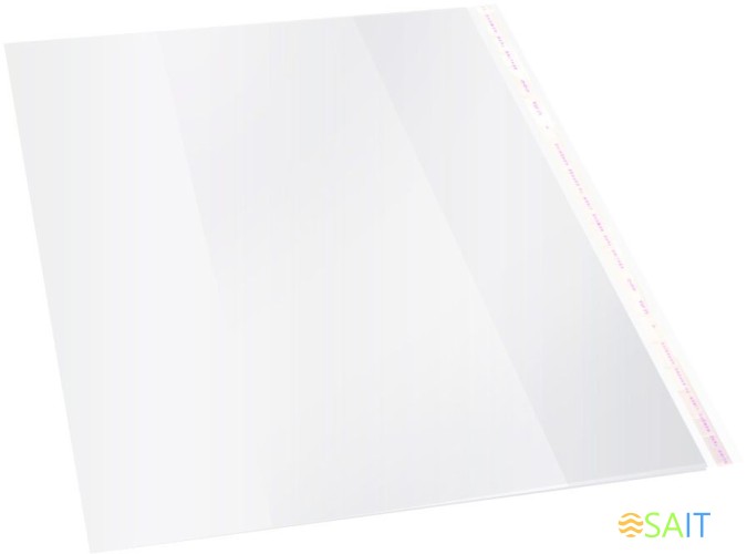 Обложка Silwerhof Монстрики для тетради/дневника с липк.сл. (набор 5шт) ПП 70мкм гладкая прозр. 215х360мм