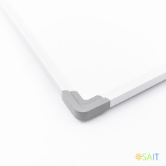 Доска магнитно-маркерная Deli E39033A лак белый 60x90см алюминиевая рама