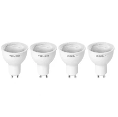 Умная лампа Yeelight Essential W1 GU10 4.5Вт 350lm Wi-Fi (упак.:4шт) (YGYC0120005WTEU)