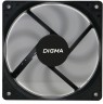 Вентилятор для корпуса Digma DFAN-120-9 120х120x25 черный 3-pin 4-pin (Molex) 23дБ (упак.:1шт) Ret
