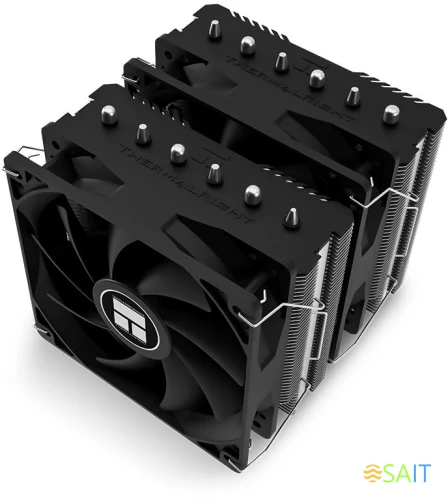 Устройство охлаждения(кулер) Thermalright Peerless Assassin 120 SE Soc-AM5/AM4/1200/1700/1851 черный 4-pin 25.6dB Al+Cu 730gr Ret (PA120-SE)