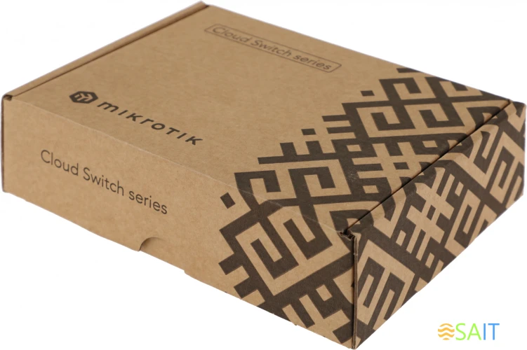 Коммутатор MikroTik CRS106-1C-5S (L2) 1xКомбо(1000BASE-T/SFP) 5SFP управляемый