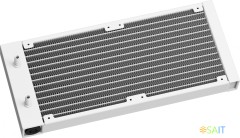 Система водяного охлаждения Deepcool LT520 ARGB Soc-AM5/AM4/1200/1700/1851 белый 4-pin 28.2-32.9dB Al 280W 1504gr Ret (R-LT520-WHAMNF-G-1)