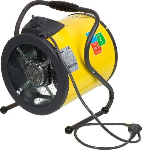 Тепловая пушка электрическая Ballu BHP-P-3 желтый/черный