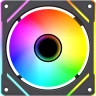 Вентилятор для корпуса Bloody BD-CF120ARGB2 LCD ARGB 120х120x25 черный 4-pin 26дБ (BD-CF120ARGB2-BK) Ret