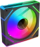 Вентилятор для корпуса Bloody BD-CF120ARGB2 LCD ARGB 120х120x25 черный 4-pin 26дБ (BD-CF120ARGB2-BK) Ret