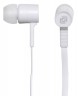 Гарнитура внутриканальные Оклик HS-S-220 1.1м белый проводные в ушной раковине (D2W)