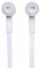 Гарнитура внутриканальные Оклик HS-S-220 1.1м белый проводные в ушной раковине (D2W)