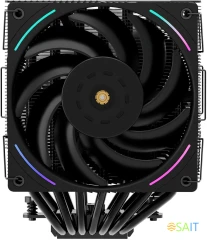 Устройство охлаждения(кулер) Thermalright Phantom Spirit 120 EVO ARGB Soc-AM5/AM4/1200/1700/1851 черный 4-pin 27dB Al+Cu 765gr Ret (PS120-EVO)