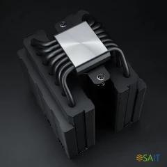 Устройство охлаждения(кулер) Thermalright Phantom Spirit 120 EVO ARGB Soc-AM5/AM4/1200/1700/1851 черный 4-pin 27dB Al+Cu 765gr Ret (PS120-EVO)