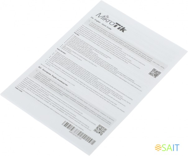 Роутер MikroTik hEX PoE lite (RB750UPR2) 10/100BASE-TX белый