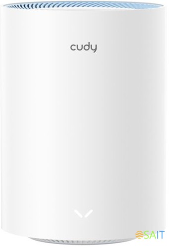 Бесшовный Mesh роутер Cudy M1200 (M1200(3-PACK)) AC1200 10/100BASE-TX белый (упак.:3шт)