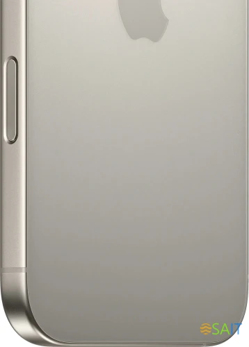 Смартфон Apple A3294 iPhone 16 Pro 128Gb титан моноблок 3G 4G 2Sim 6.3" 1206x2622 iOS 18 48Mpix 802.11 a/b/g/n/ac/ax/be NFC GPS Protect