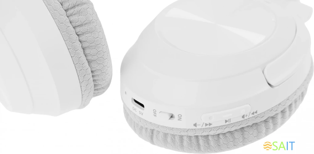 Гарнитура мониторные A4Tech Fstyler BH220 белый беспроводные bluetooth оголовье (BH220 WHITE)