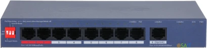 Коммутатор Dahua DH-CS4009-8ET1GT-110 8x100Мбит/с 1x1Гбит/с управляемый