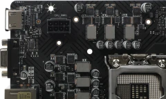 Материнская плата MSI PRO B760M-E Soc-1700 Intel B760 2xDDR5 mATX AC`97 8ch(7.1) GbLAN+VGA+HDMI