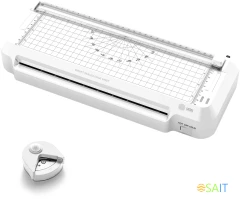 Ламинатор Cactus CS-LAB-F2 белый A4 (70-125мкм) 25см/мин (2вал.) хол.лам. лам.фото