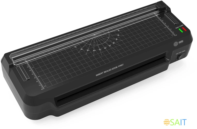 Ламинатор Cactus CS-LAB-F1 черный A4 (70-125мкм) 25см/мин (2вал.) хол.лам. лам.фото