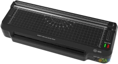 Ламинатор Cactus CS-LAB-F1 черный A4 (70-125мкм) 25см/мин (2вал.) хол.лам. лам.фото