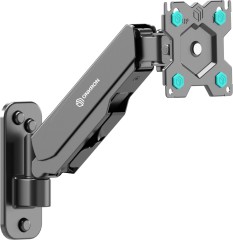 Кронштейн для телевизора Onkron G120 черный 13"-34" макс.8кг настенный поворот и наклон верт.перемещ.