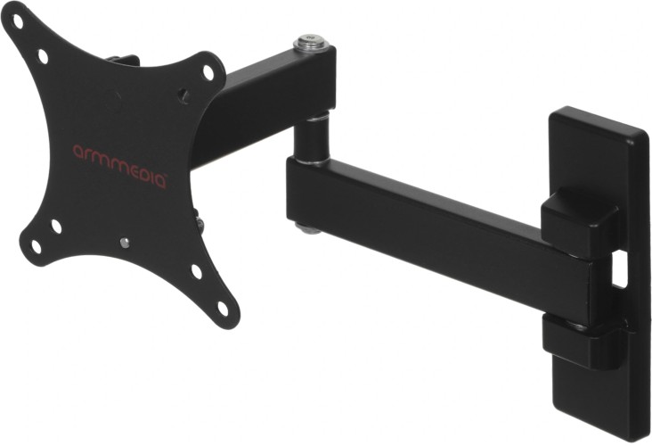 Кронштейн для телевизора Arm Media MARS-2 черный 10"-32" макс.20кг настенный поворот и наклон