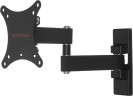Кронштейн для телевизора Arm Media MARS-2 черный 10"-32" макс.20кг настенный поворот и наклон