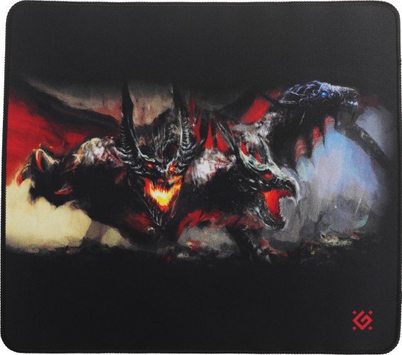 Коврик для мыши Defender Cerberus XXL рисунок/черный 400x355x3мм (50556)